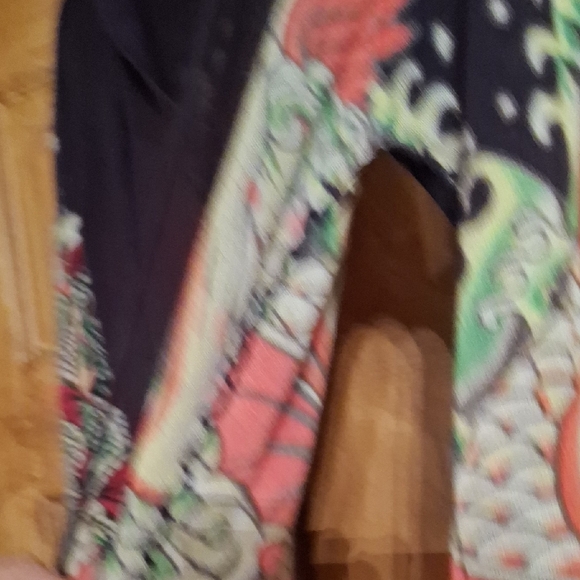 Ed Hardy Black Sweater with Colorful Tattoo Design - Picture 4 of 7